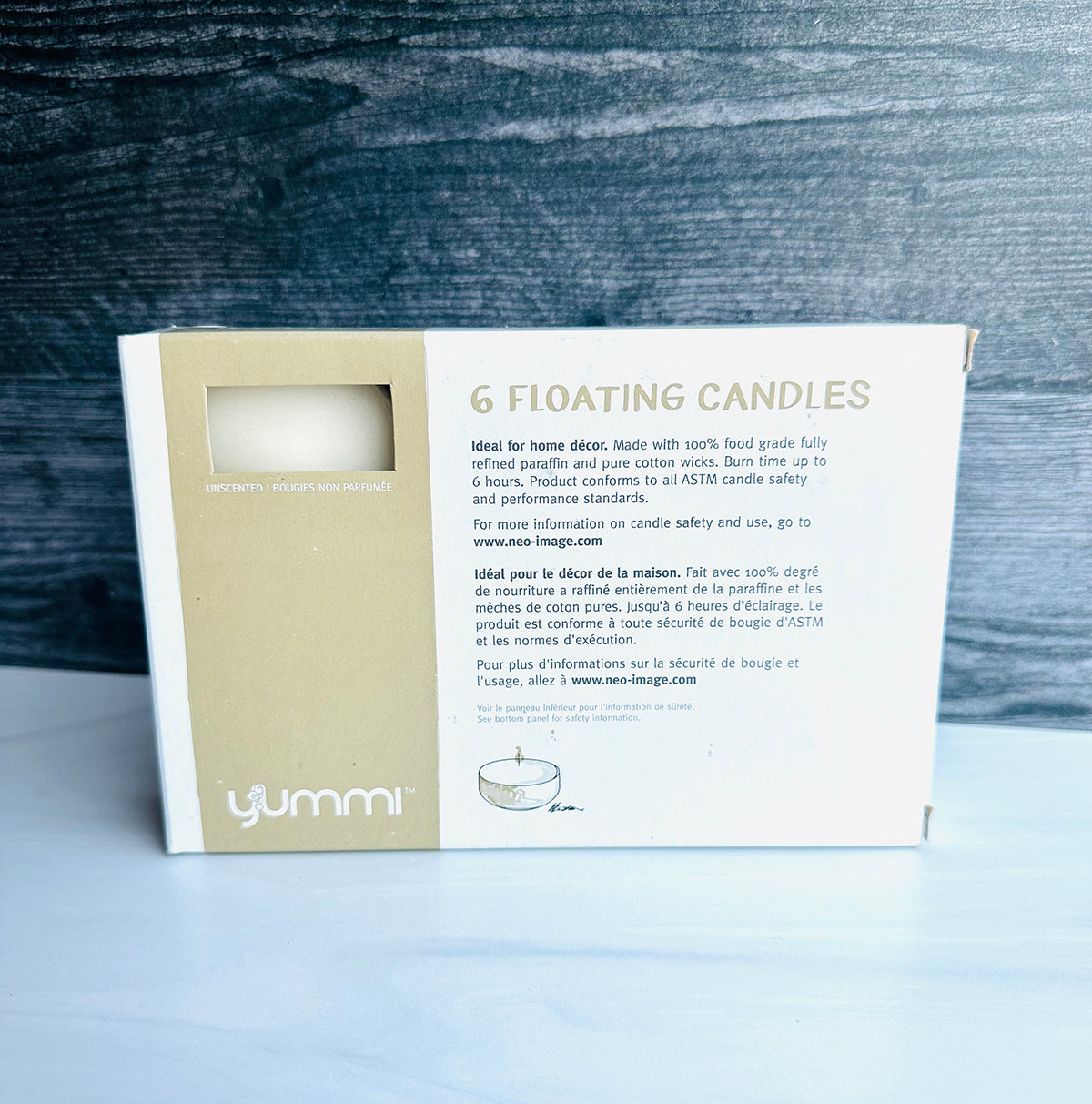 Yummi Floating Candle Box of 6