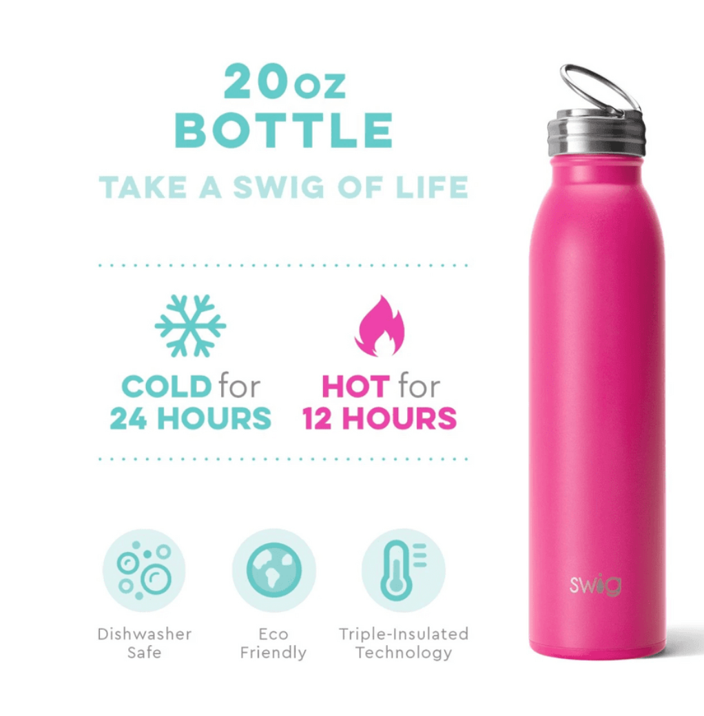 SWIG 20 oz Insulated Water Bottle 2 colours