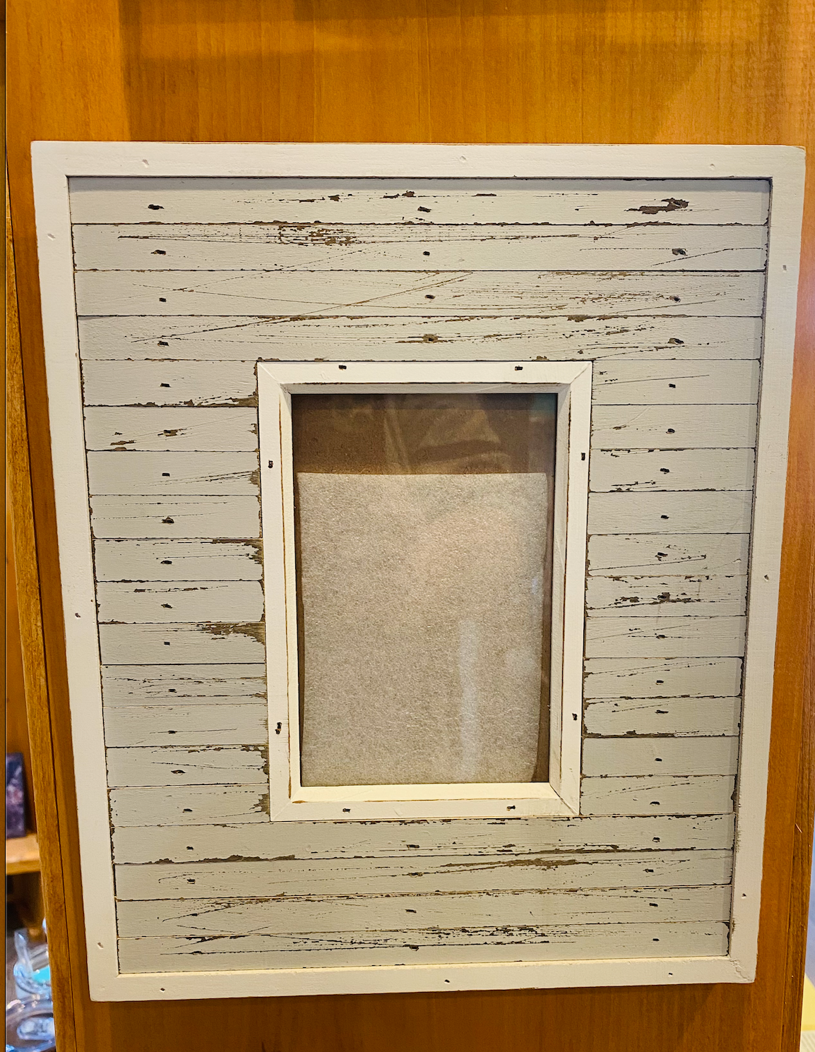 Rustic Farmhouse Frame holds 4x6 Picture