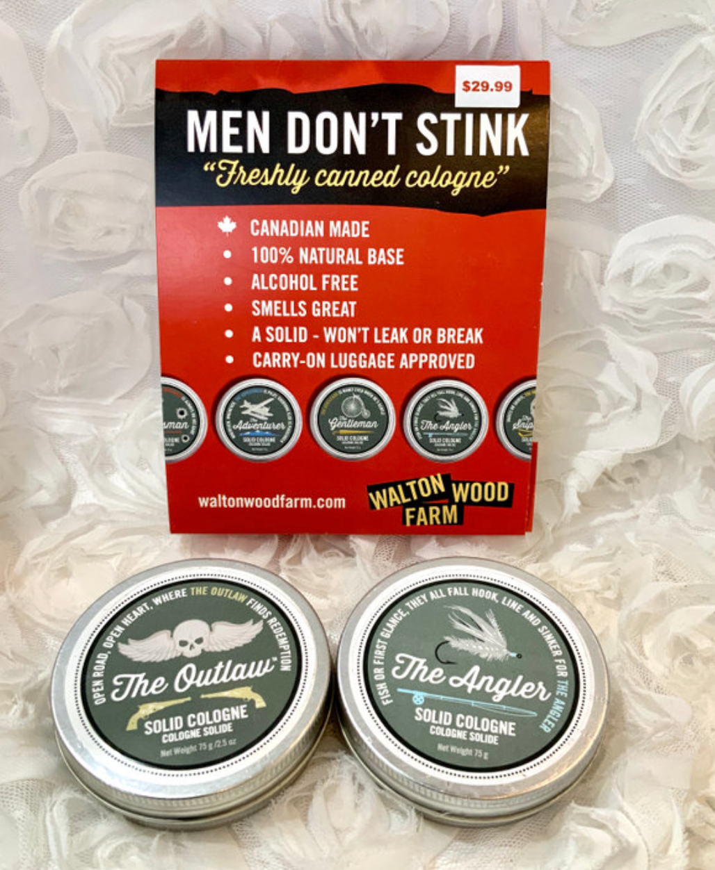 Walton Wood Farm Solid Cologne Large Tins