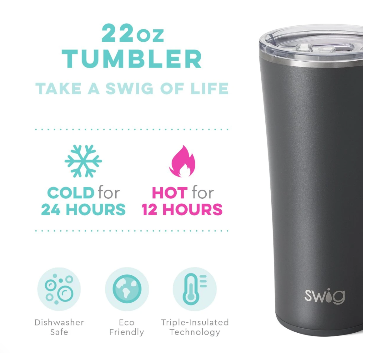SWIG 22oz Insulated Tumbler